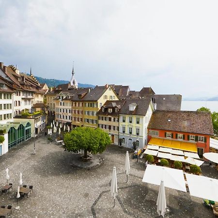 Hotel Lowen Am See Zug Exterior foto